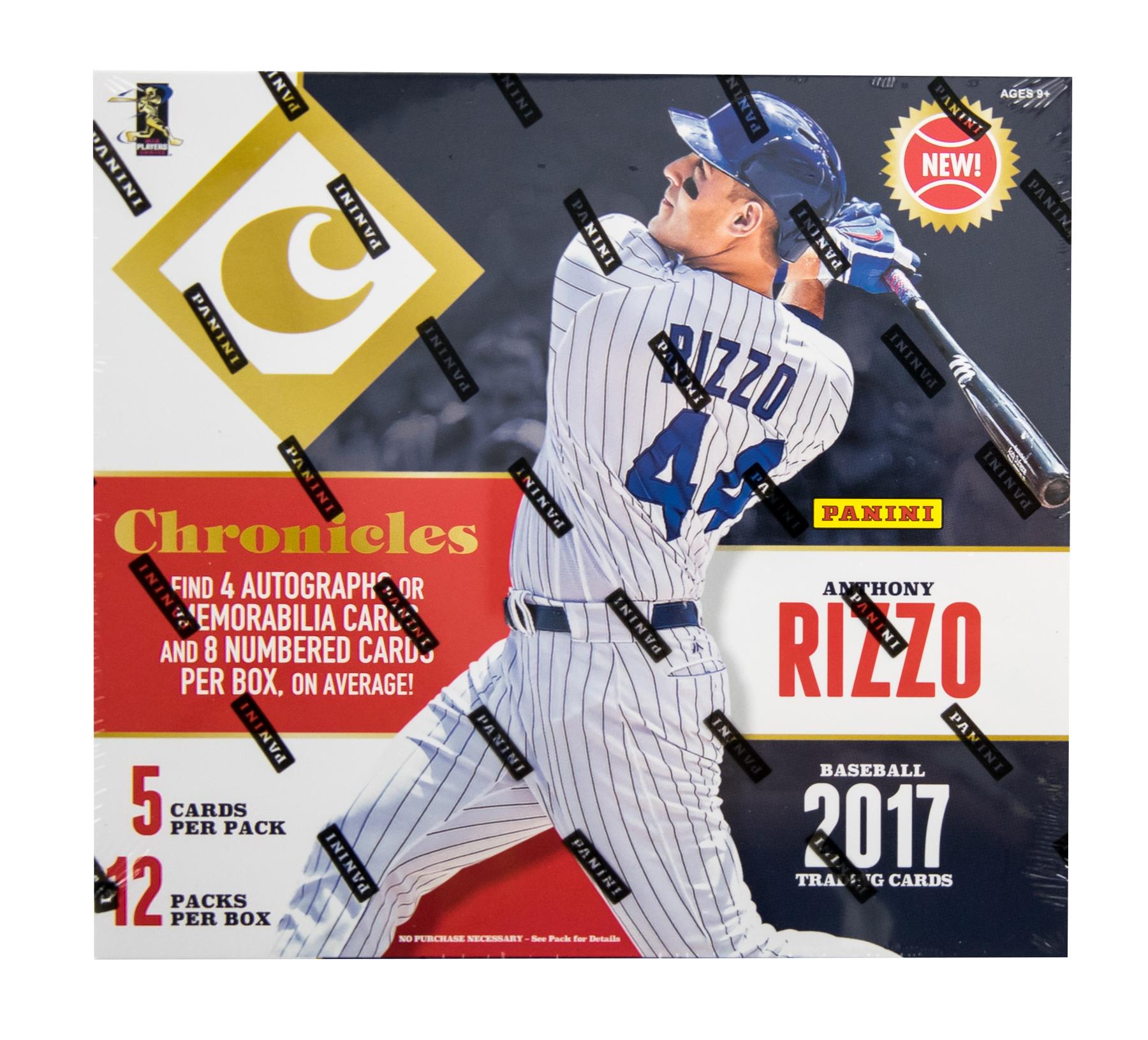 2017 Panini Chronicles Baseball Hobby Box | DA Card World