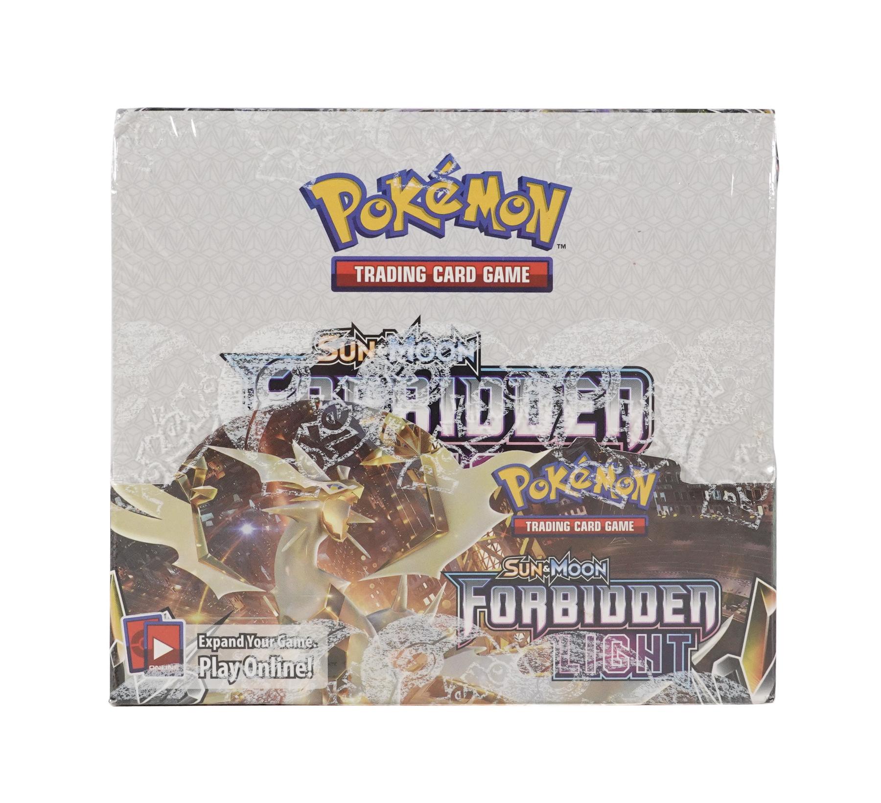 Pokemon Sun & Moon Forbidden Light Booster Box DA Card World