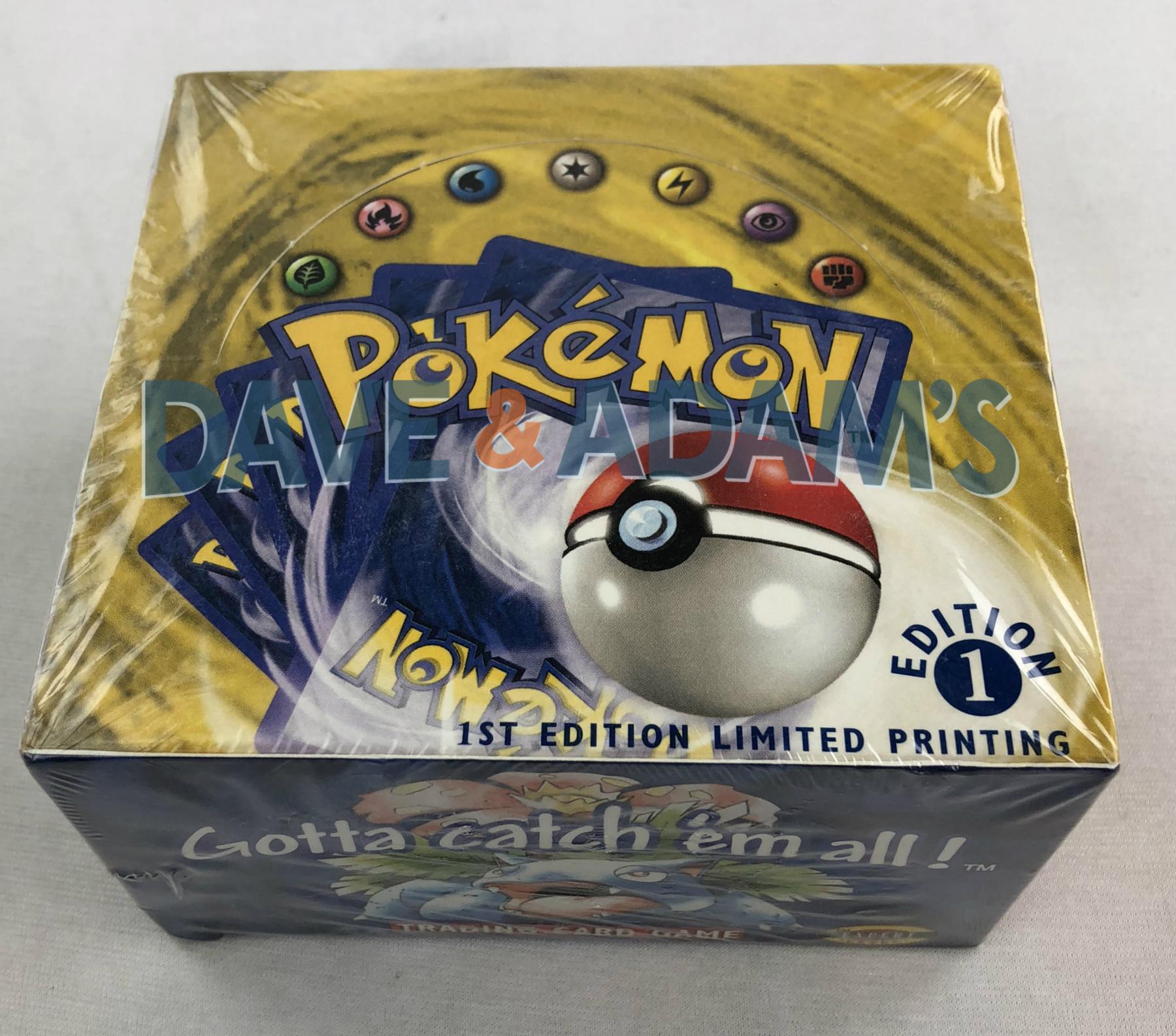 pokemon cards original base set booster box