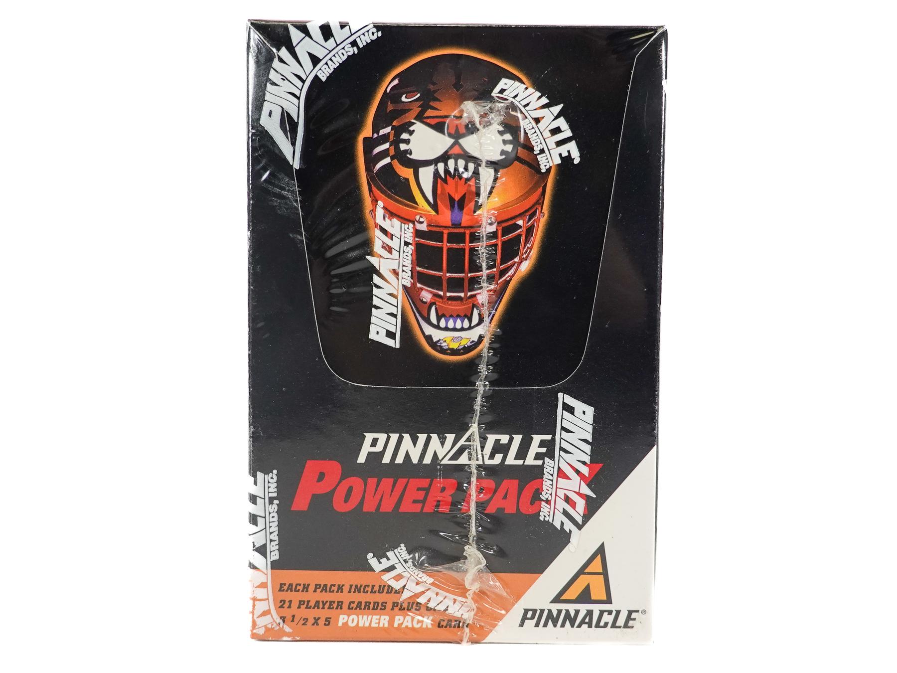 NHL PowerRink ’97 1996-97 Pinnacle Mint Hockey Card With EMBEDDED BRASS COIN