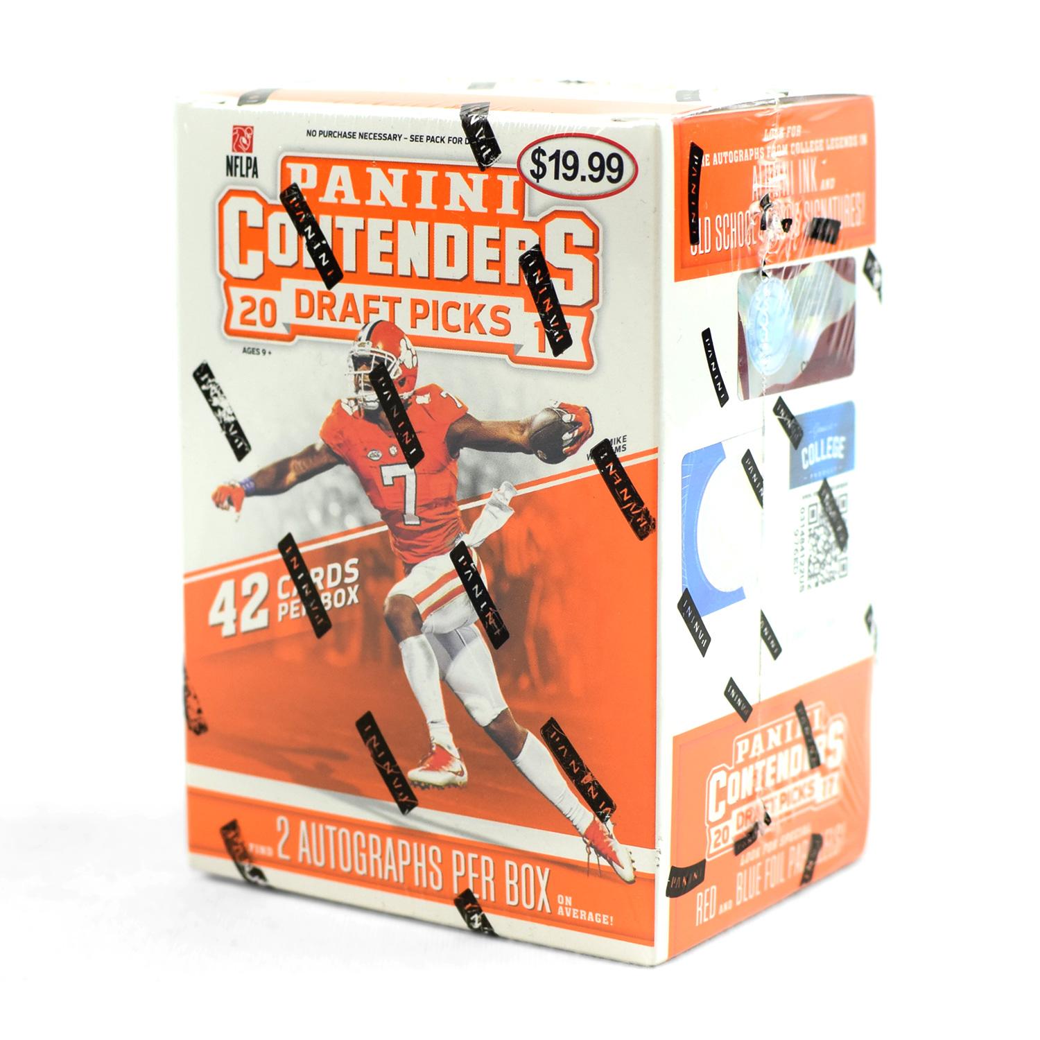 2017 Panini Contenders Draft Picks Football 7Pack Blaster Box DA