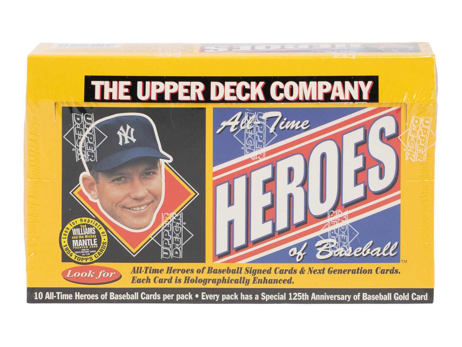 1994 Upper Deck All-Time Heroes Baseball Hobby Box | DA Card World
