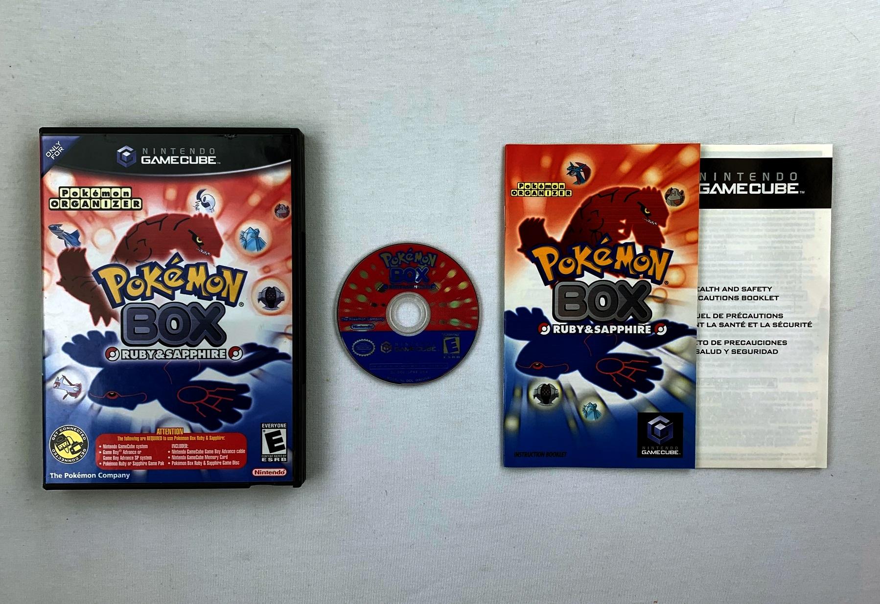 Nintendo GameCube Pokemon Box Ruby & Sapphire Boxed | EBay