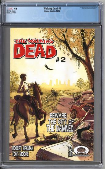 Image for Walking Dead #1 CGC 9.6 (W) *0286477001*