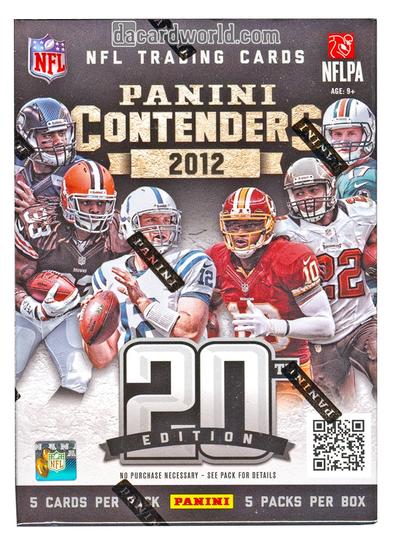 Image for 2012 Panini Contenders Football 5-Pack Blaster Box (1 Auto Per Box!)
