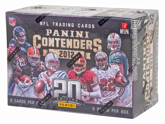 Image for 2012 Panini Contenders Football 5-Pack Blaster Box (1 Auto Per Box!)