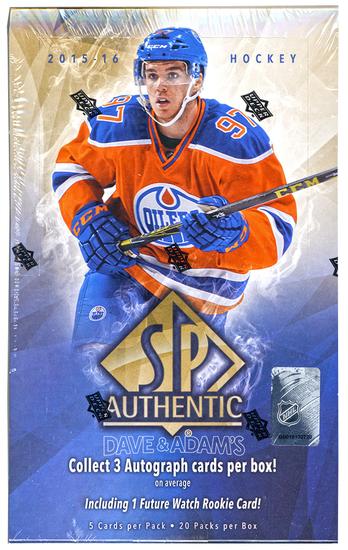 upper deck sp authentic hockey