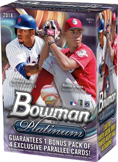 Image for 2018 Bowman Platinum Baseball 8-Pack Blaster Box