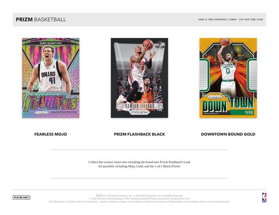 Image for 2020/21 Panini Prizm Basketball 1st Off The Line FOTL Hobby Box