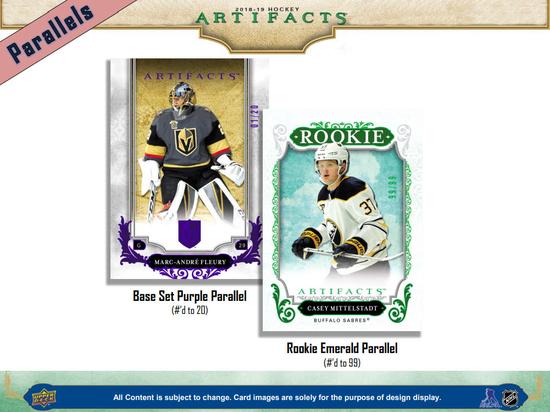 Image for 2018/19 Upper Deck Artifacts Hockey Hobby Box