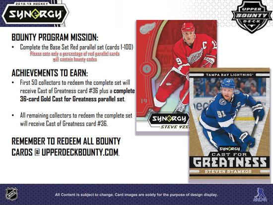 Image for 2018/19 Upper Deck Synergy Hockey Hobby Box