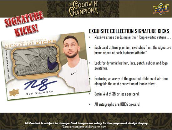 Image for 2019 Upper Deck Goodwin Champions Hobby Box