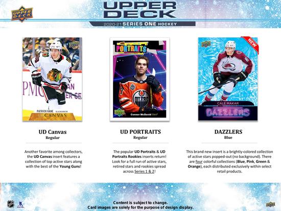 Image for 2020/21 Upper Deck Series 1 Hockey 24-Pack Retail Box