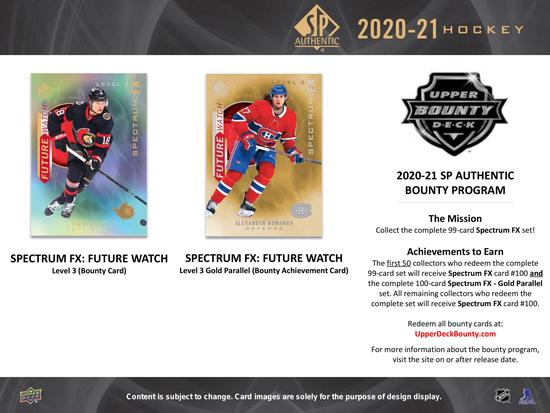 Image for 2020/21 Upper Deck SP Authentic Hockey Hobby Box