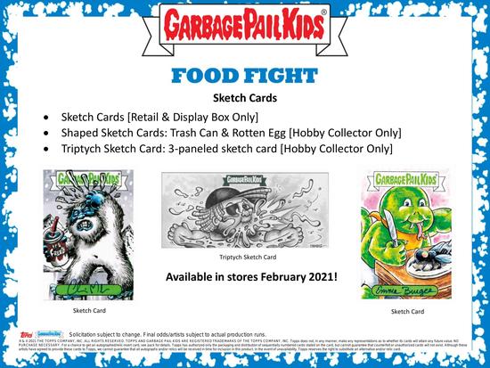 Image for Garbage Pail Kids Series 1 Food Fight Hobby 8-Box Case (Topps 2021)