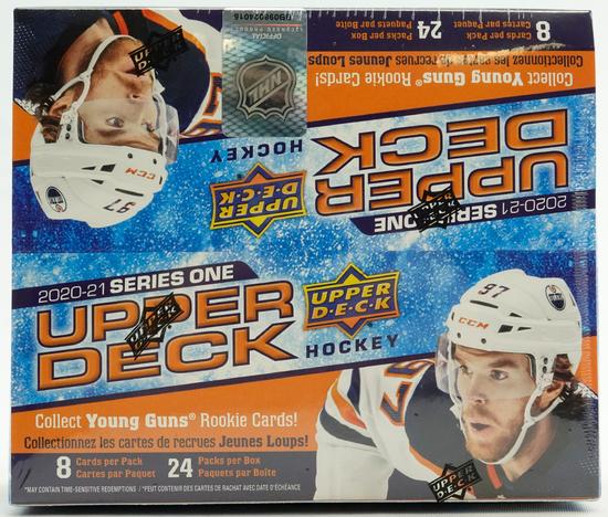 Image for 2020/21 Upper Deck Series 1 Hockey 24-Pack Retail Box
