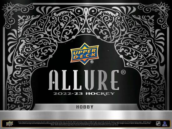 Image for 2022/23 Upper Deck Allure Hockey Hobby 18-Box Case