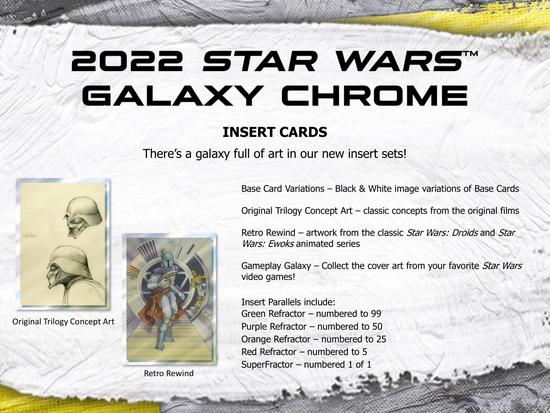 Image for Star Wars Chrome Galaxy Hobby Box (Topps 2022)