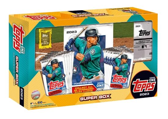 Image for 2023 Topps Series 1 Baseball Super Box (Reed Buy)