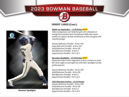 その他 MLB 2023 TOPPS BOWMAN BASEBALL JUMBO 2023 BOWMAN BASEBALL HOBBY JUMBO BOX 887521115846| eBay