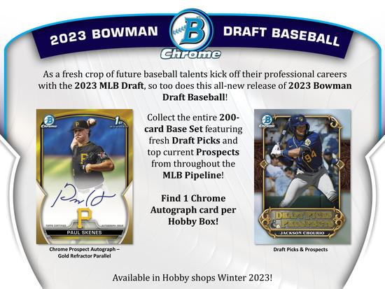 Image for 2023 Bowman Draft Baseball Asia Exclusive Hobby Box