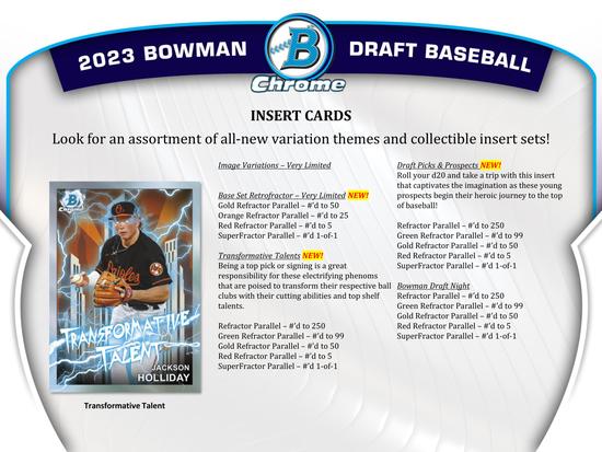 Image for 2023 Bowman Draft Baseball Asia Exclusive Hobby Box