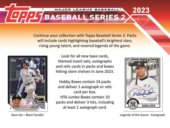 Image for 2023 Topps Series 2 Baseball Hobby Box