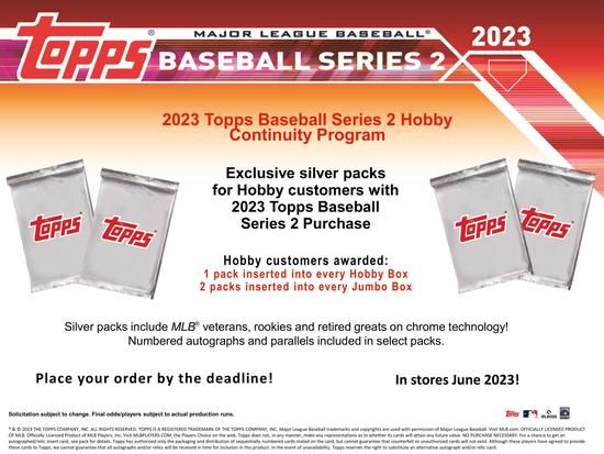 Image for 2023 Topps Series 2 Baseball Hobby Box