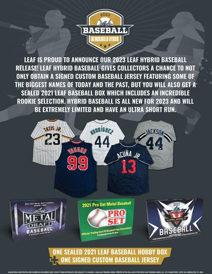 Image for 2023 Leaf Hybrid Baseball Hobby Box (Reed Buy)