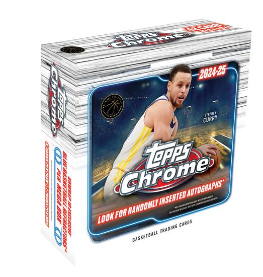 Image for 2024/25 Topps Chrome Basketball Mega 20-Box Case