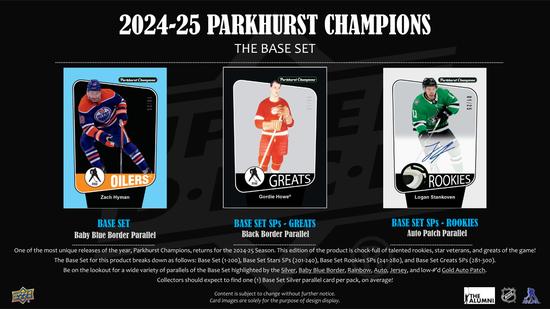Image for 2024/25 Upper Deck Parkhurst Champions Hockey Hobby Box