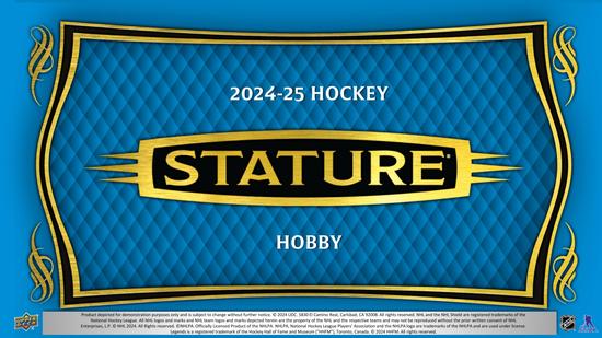 Image for 2024/25 Upper Deck Stature Hockey Hobby Box