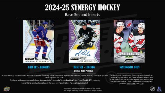 Image for 2024/25 Upper Deck Synergy Hockey Hobby Box