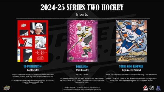 Image for 2024/25 Upper Deck Series 2 Hockey Hobby 12-Box Case