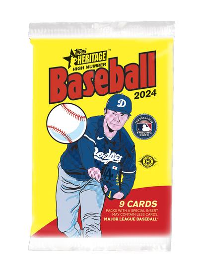 2024 TOPPS HERITAGE HIGH NUMBER BASEBALL VALUE BOX