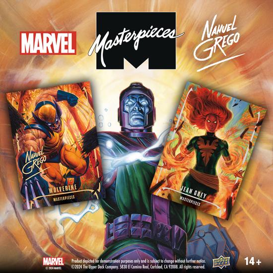Image for 2024 Upper Deck Marvel Masterpieces (featuring Nahuel Grego) Hobby Box