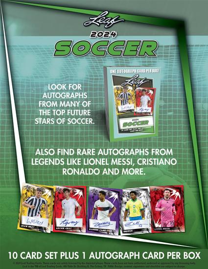 Image for 2024 Leaf Soccer Blaster 20-Box Case
