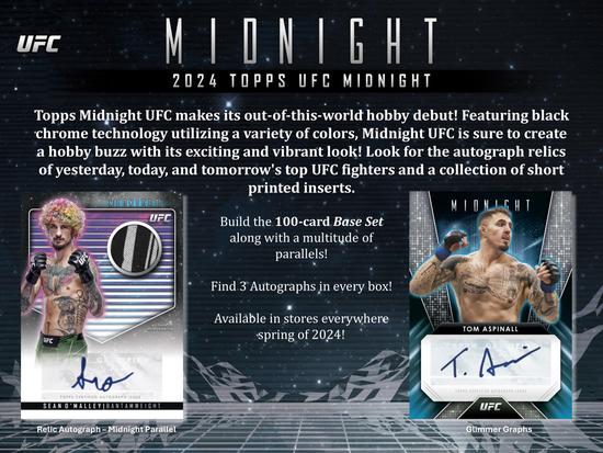 Image for 2024 Topps UFC Midnight Hobby Box