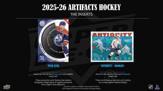 Image for 2025/26 Upper Deck Artifacts Hockey Hobby Box