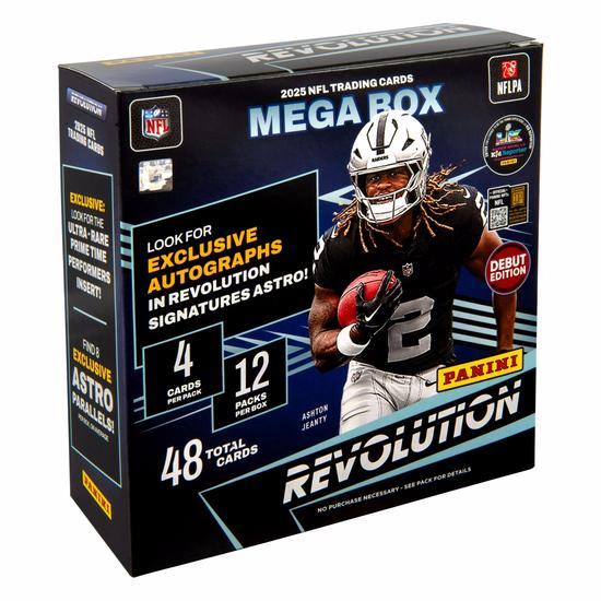 Image for 2025 Panini Revolution Football Mega 20-Box Case (Astro Parallels!)