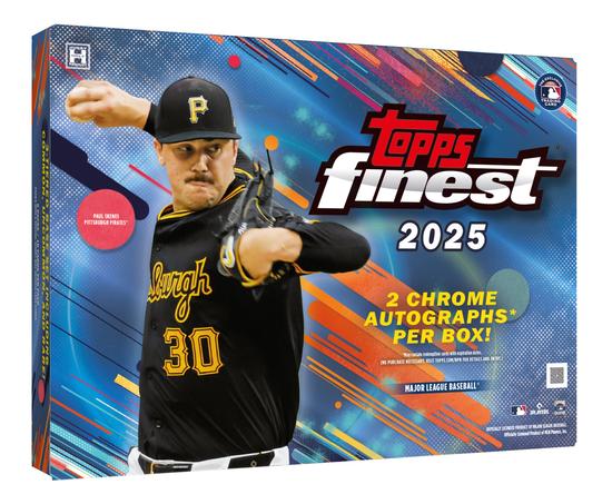 Image for 2025 Topps Finest Baseball Hobby Box