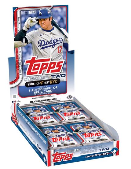 Image for 2025 Topps Series 2 Fanatics Fest NYC Exclusive Baseball Hobby Box