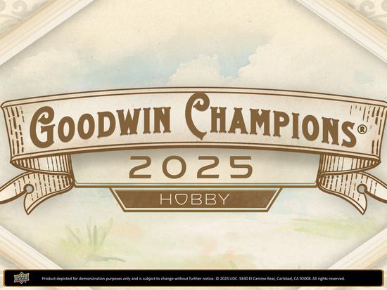 Image for 2025 Upper Deck Goodwin Champions Hobby 16-Box Case