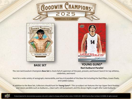 Image for 2025 Upper Deck Goodwin Champions Hobby 16-Box Case