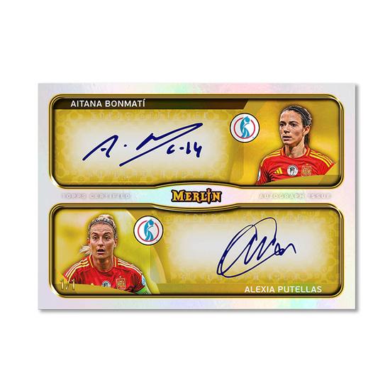 Image for 2024/25 Topps Merlin UEFA Women's Euros Soccer Hobby Box
