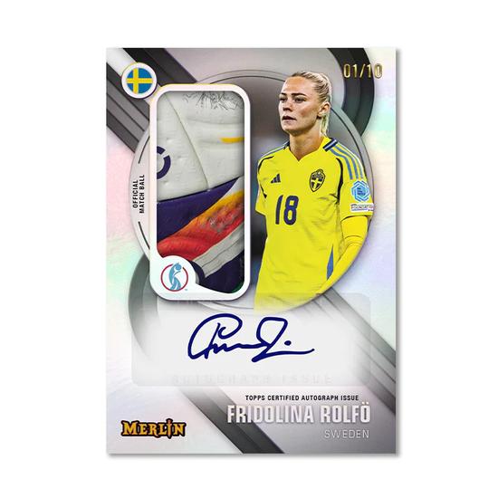 Image for 2024/25 Topps Merlin UEFA Women's Euros Soccer Hobby Box