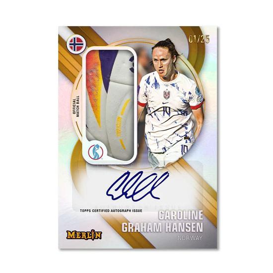 Image for 2024/25 Topps Merlin UEFA Women's Euros Soccer Hobby Box