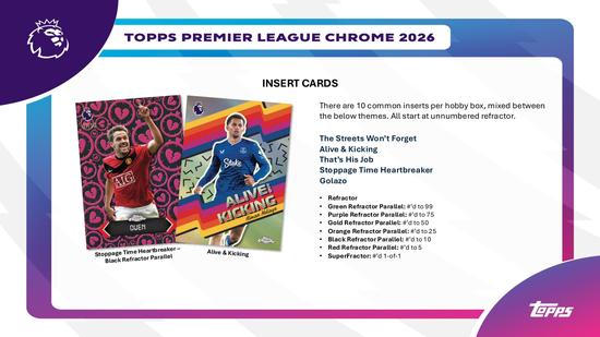 Image for 2026 Topps Chrome Premier League EPL Soccer Breakers Delight Box