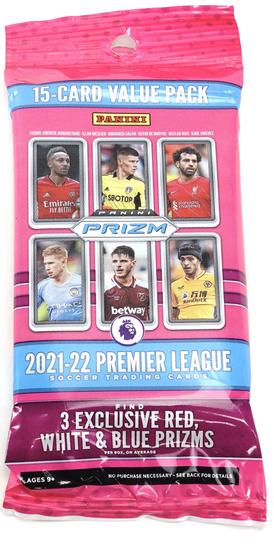 Image for 2021/22 Panini Prizm Premier League EPL Soccer Jumbo Value Pack (Lot of 12 = 1 Box)