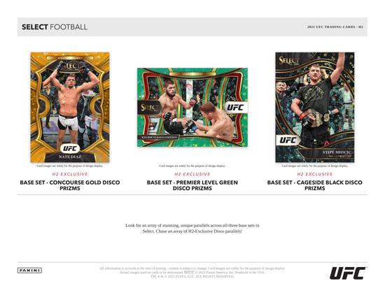 Image for 2021 Panini UFC Select H2 Hobby Hybrid Box